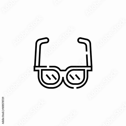 classic sunglasses design icon sign vector