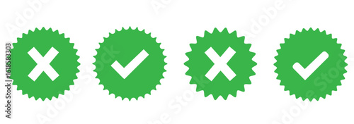 checkmark icon color editable on white background