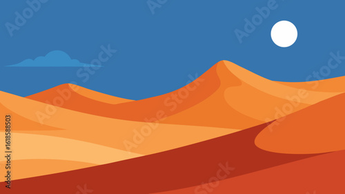 Explore the quiet stillness of a high altitude desert creating a stark and majestic landscape