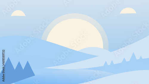 Discover the soft diffused light of a winter morning creating a peaceful and serene indoor scene