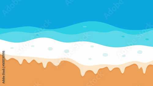 The Texture of a Salt Encrusted Shoreline Natural Phenomenon