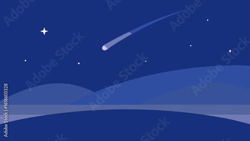 Wide Open Sky with the Faint Zodiacal Light Visible