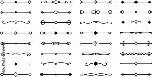 Dainty dividers evoke nostalgia with geometric touches perfect for adding vintage flair in simple