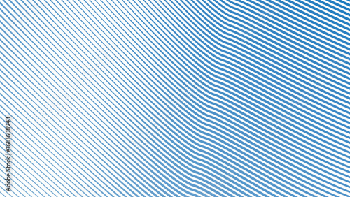 Blue Sky Stripes Wavy Line Abstract Background for Modern Web Design, Digital Art, and UI Presentation