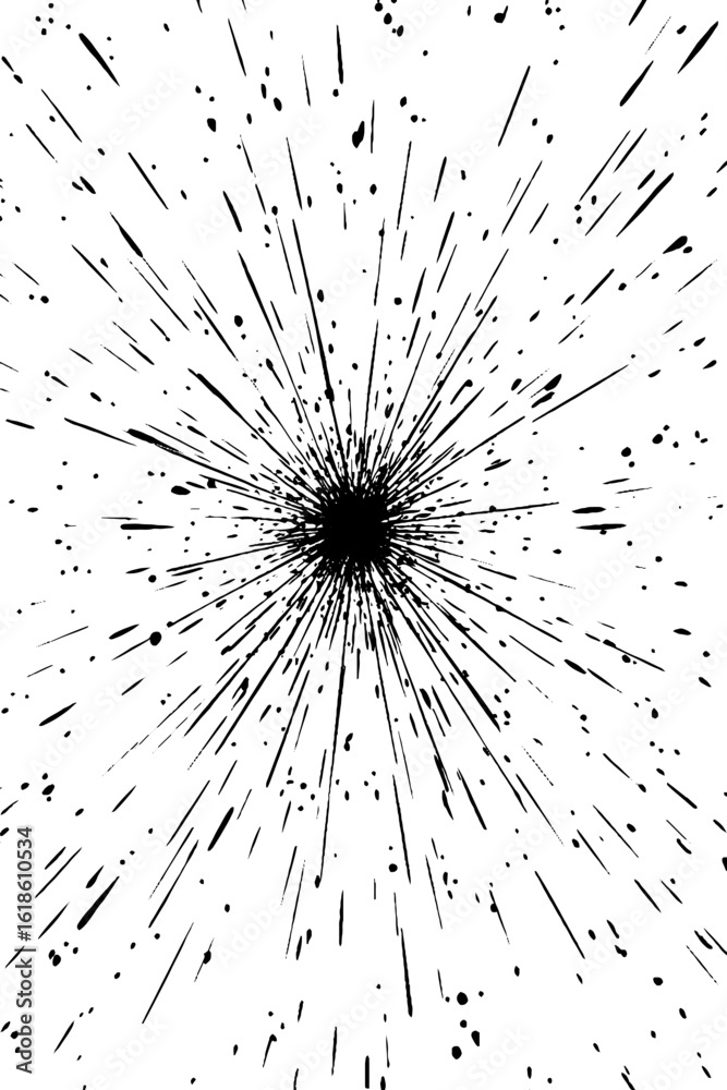 Obraz premium Abstract exploding sparks pattern for bold design backgrounds