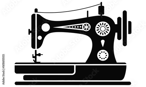 old sewing machine