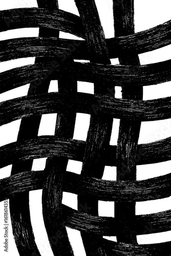 Abstract woven tribal textile pattern design for artistic backgrounds