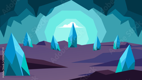 Stunning Landscape of Naturally Formed Giant Crystal Caves