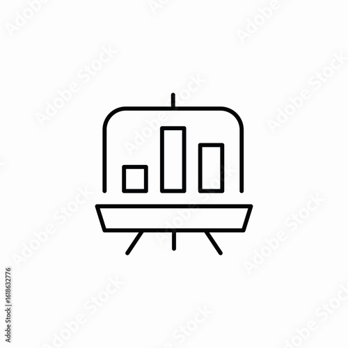 data analysis techniques icon sign vector