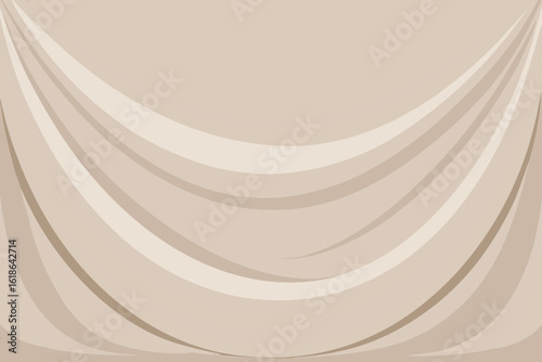   soft neutrals draped wall backdrop   elegant 