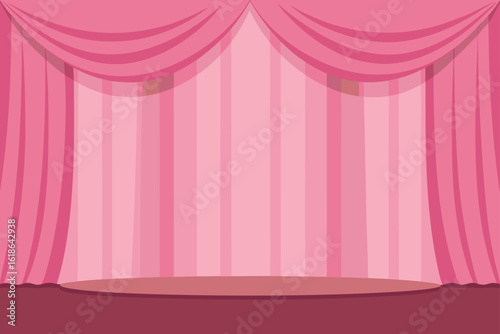  55  blush curtain   soft wall texture   romantic 