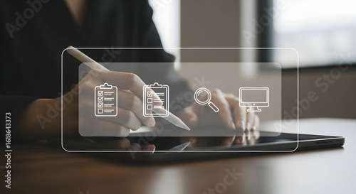 Streamline Your Workflow Digital Checklist Tablet