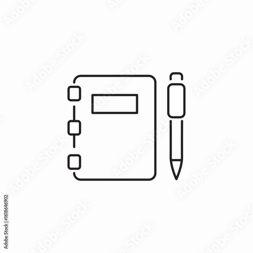 office supplies icon sign vector