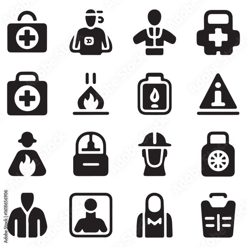 Emergency and protection symbols