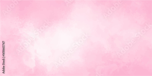 Abstract pastel pink and purple watercolor background with a vintage aged paper texture