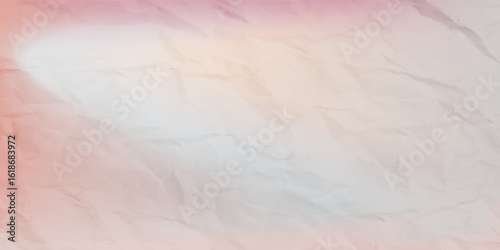 Soft Color  crumpled paper Gradient Abstract Texture With Gentle Light Accents