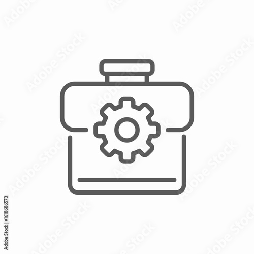 settings kit icon sign vector