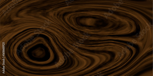 Abstract wood texture with swirling chocolate cream ripples