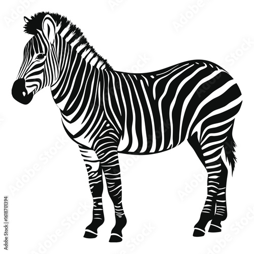 Stylized Animal Vector Silhouette