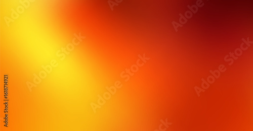 A gradient background flows from a vibrant golden yellow on the left to a deep, rich crimson-red on the right, blending through shades of orange to create a warm and inviting aesthetic