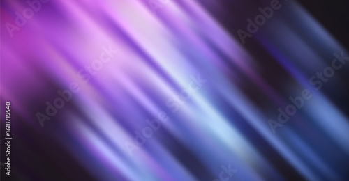 This image showcases dynamic diagonal bands of luminous colors transitioning from soft lavender to cool blues, creating a dreamy, ethereal backdrop with a sense of blurred motion
