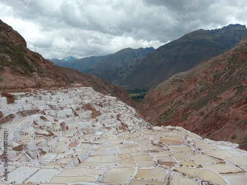 Maras Salt Mines in Peru