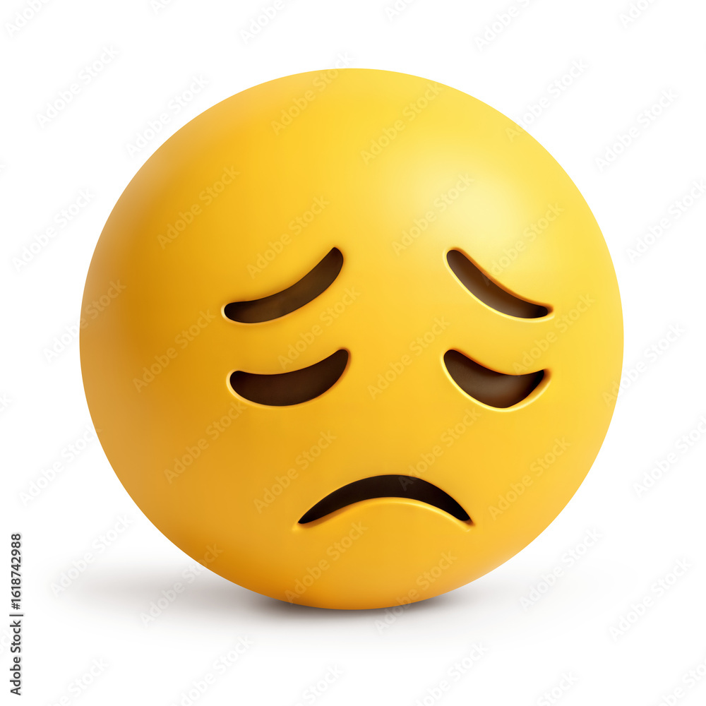 Fototapeta premium Sad Emoji
