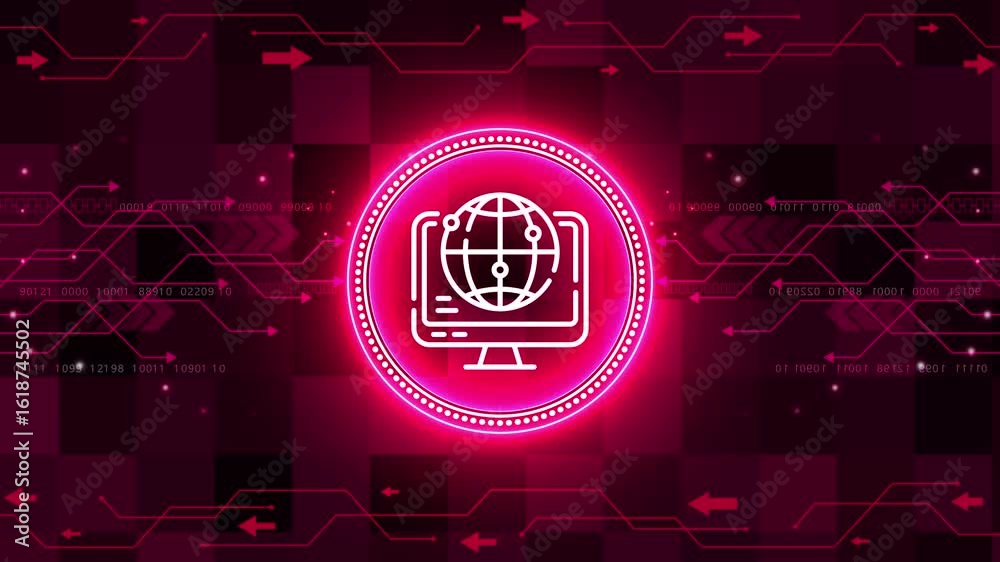 Glowing Computing network reflective surface with a dark, misty background. Exploring cloud technology and its impact on data storage and accessibility for businesses.