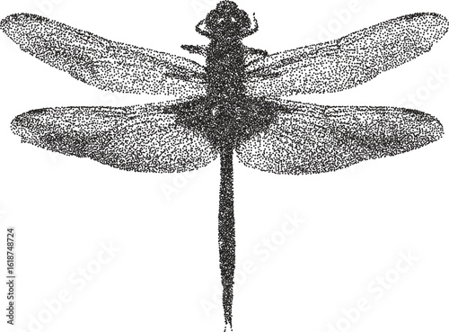 Bug vintage y2k stipple art, insect halftone stipple brutalist retro vector png with transparent background, antenna 2000s aesthetic photocopy effect tattoo