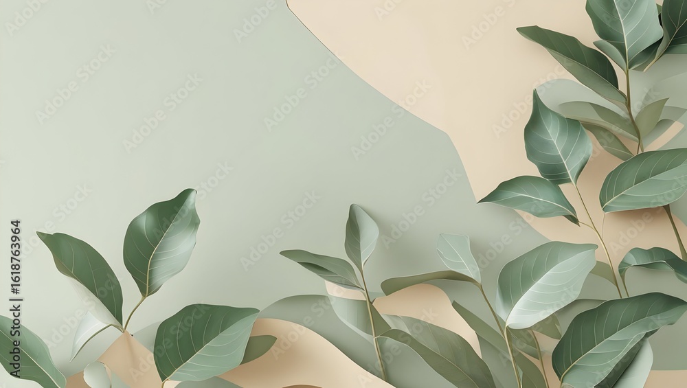 green leaves background green leaves background