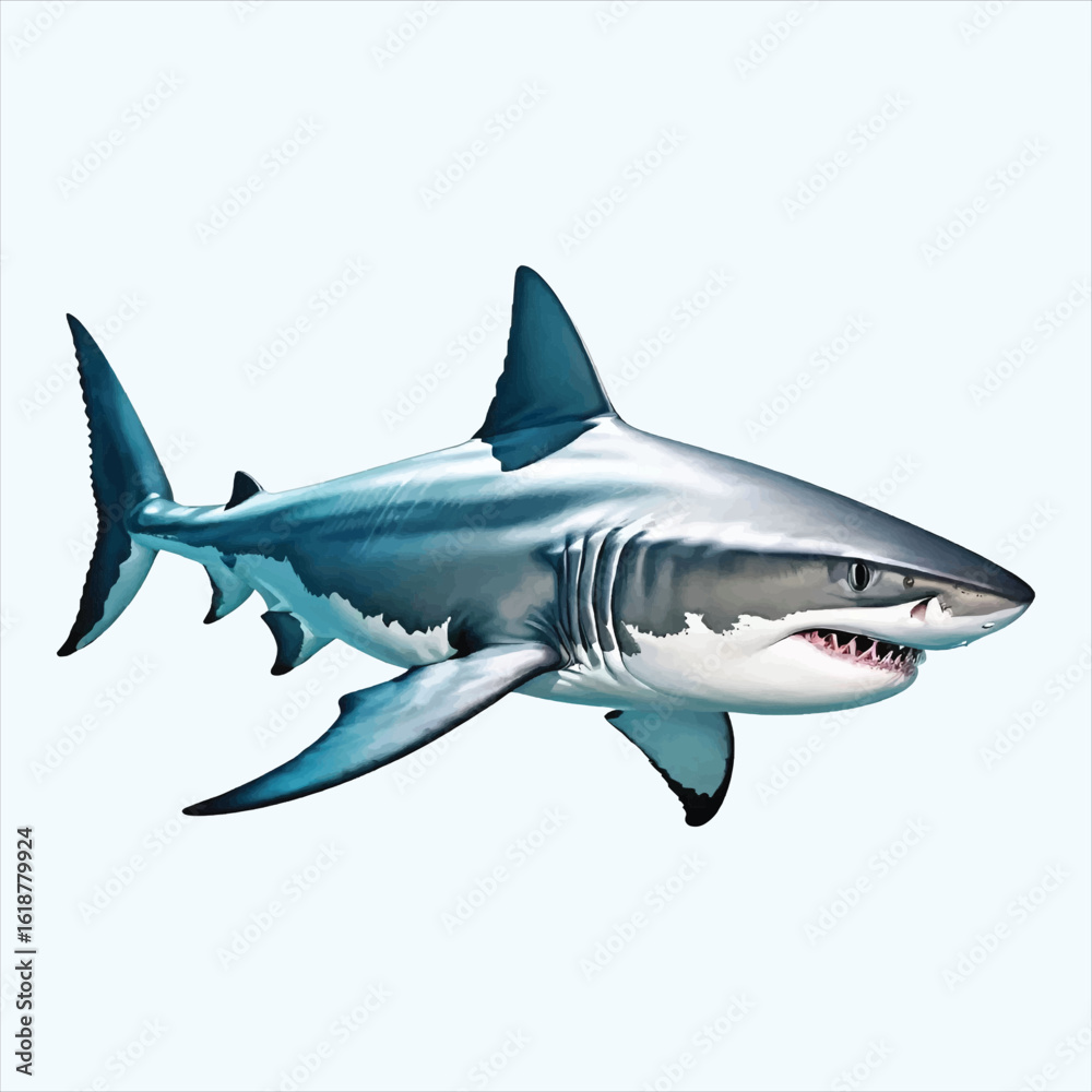 Naklejka premium Shark Vector
