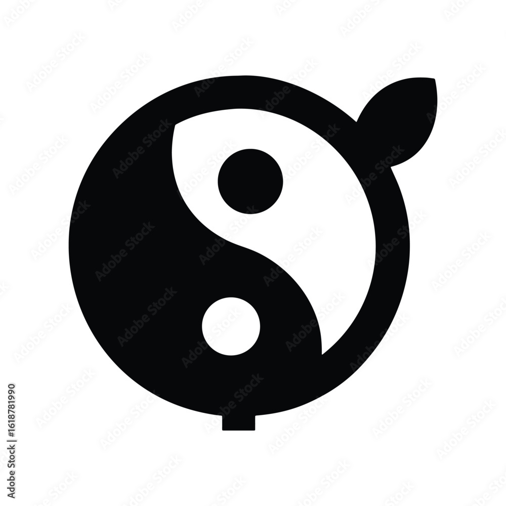 Fototapeta premium Abstract Geometric Star Flower Mandala