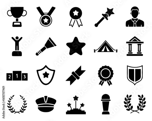 Premium quality collection of diverse graphic elements featuring a comprehensive assortment of symbols for various design applications and creative projects