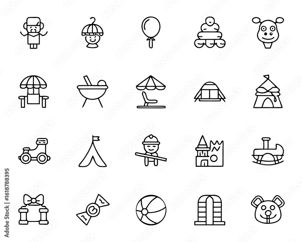 Naklejka premium Charming illustration of happy children enjoying a playful moment on a seesaw perfect for childhood themes and park activities