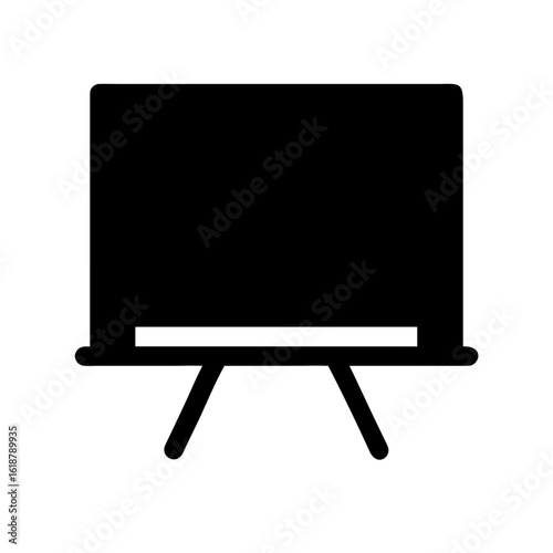 Chalkboard alternative icon vector illustration