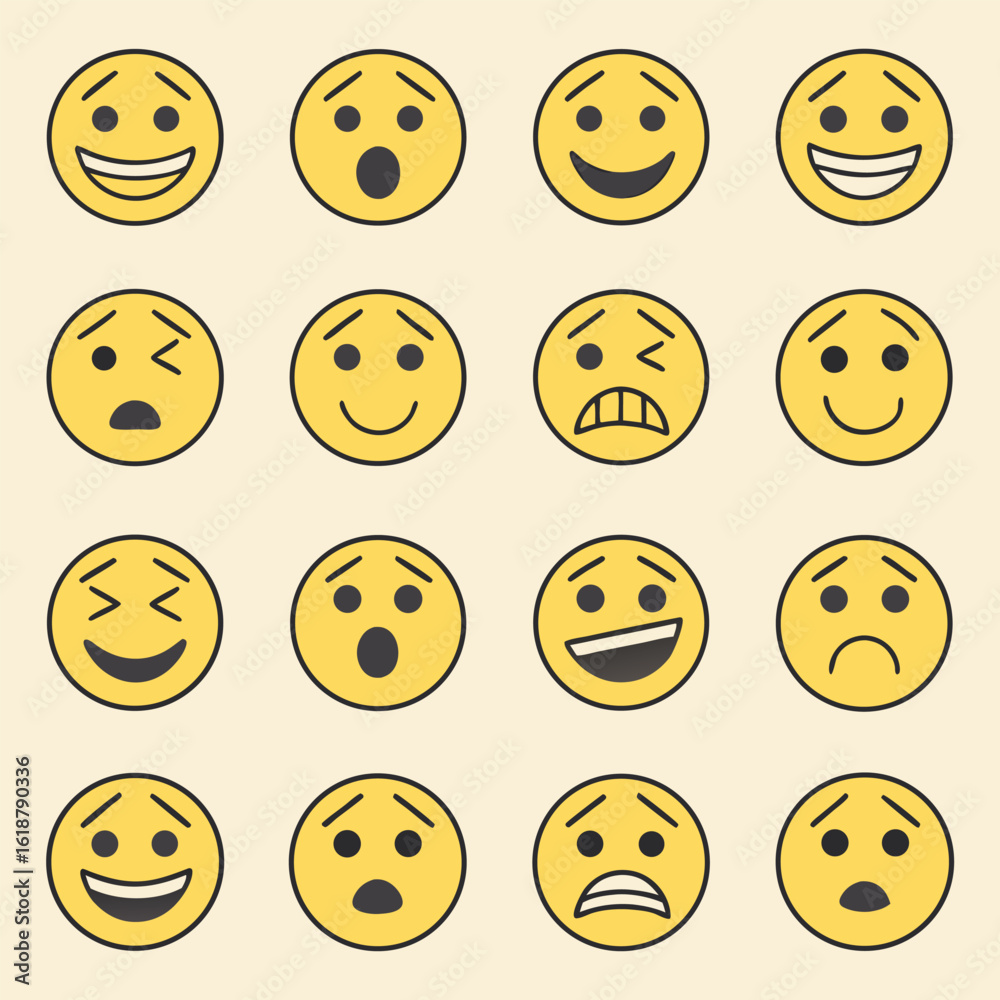 Fototapeta premium Abstract geometric pattern with vibrant color accents