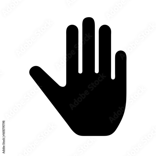 Fotografija Hand spock icon vector illustration