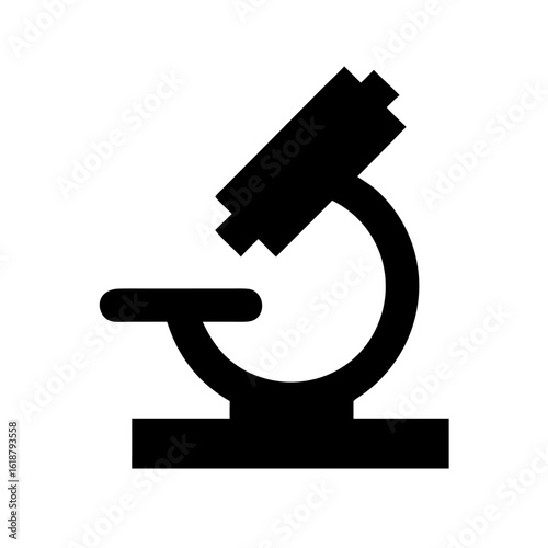 Microscope icon vector illustration
