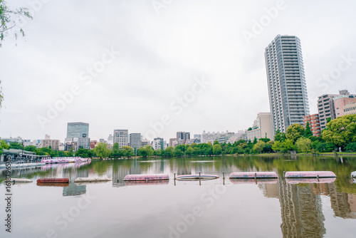 Photography Tokyo, Japan - 10 july 2025 Shinobazu Pond in Ueno park