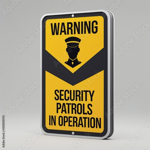 Warning Security Patrols in Operation