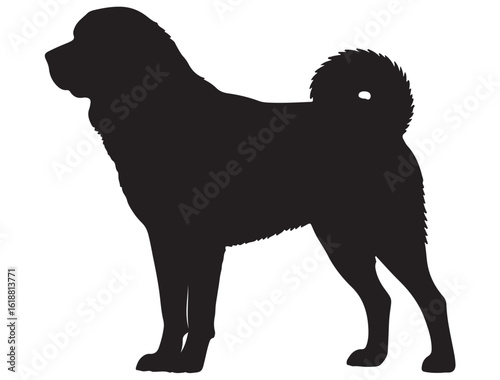 ANATOLIAN SHEPHERD DOG SILHOUETTE
