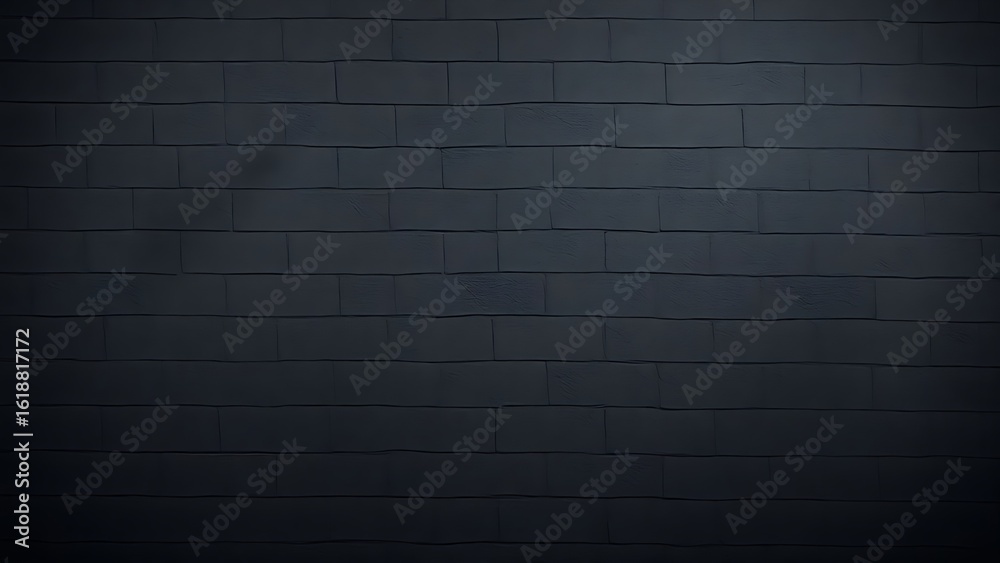 Fototapeta premium Dark rough concrete wall texture, showcasing a grunge aesthetic with even lighting.