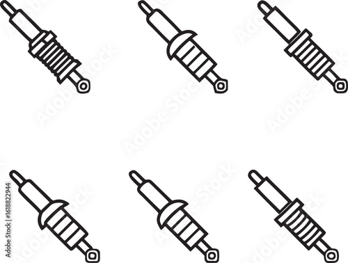 Dynamic abstract geometric shapes with bold lines and vibrant color splashes in a striking silhouette style