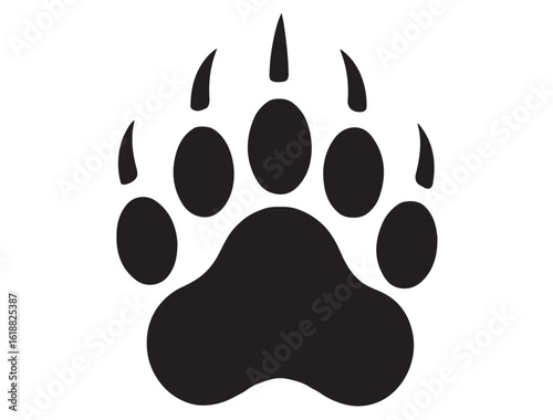 BEAR PAW SILHOUETTE