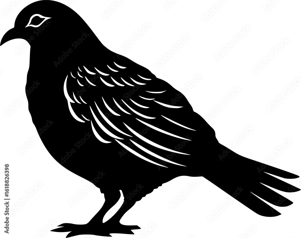Fototapeta premium Pigeon - High Quality Vector Logo - Vector illustration ideal for T-shirt graphic