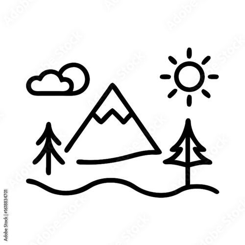 A vector illustration of a house icon and a set of vintage gentleman fashion symbols including hats, mustaches, and glasses