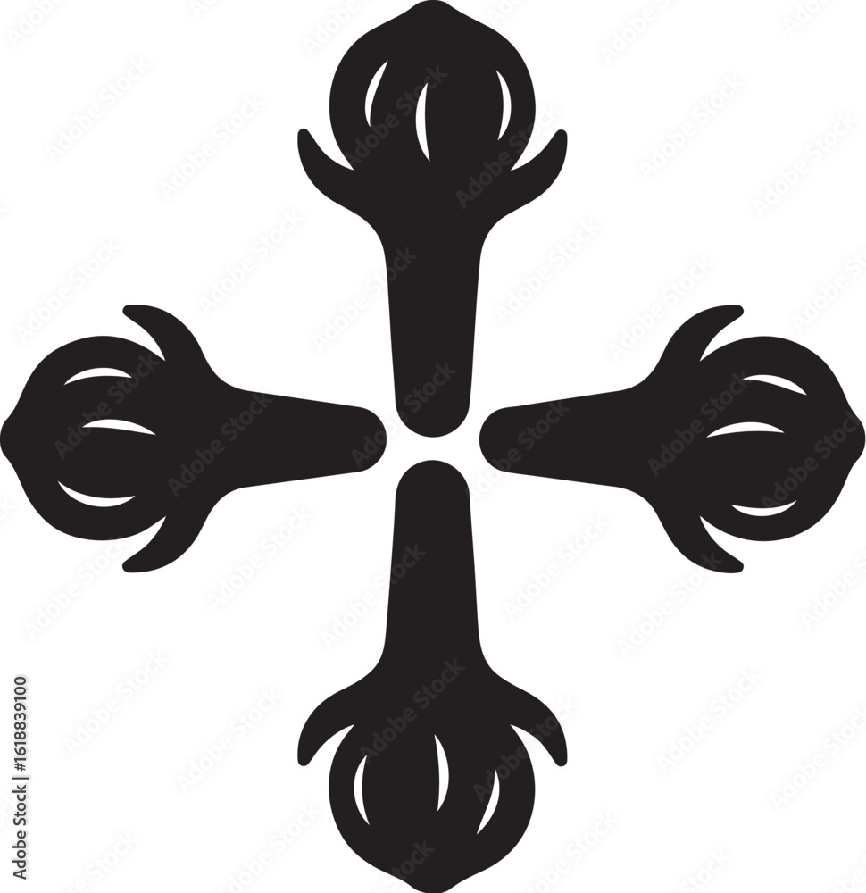 Fototapeta premium cloves vector art লবঙ্গ 