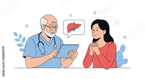 Understanding liver health through expert medical consultation and patient discussion