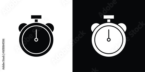 Fasting time icon silhouette set. vector pictograms for ui