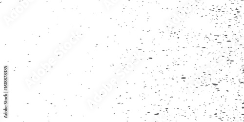 High Contrast Grunge Brush Texture with Ink Smudges and Dry Paint Strokes in Black and White for Rock Poster Backgrounds